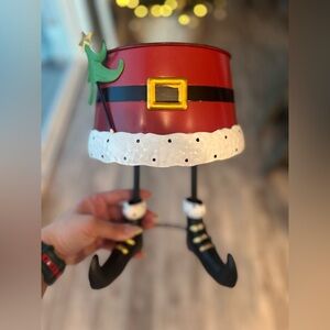 Santa Metal Candy Dish